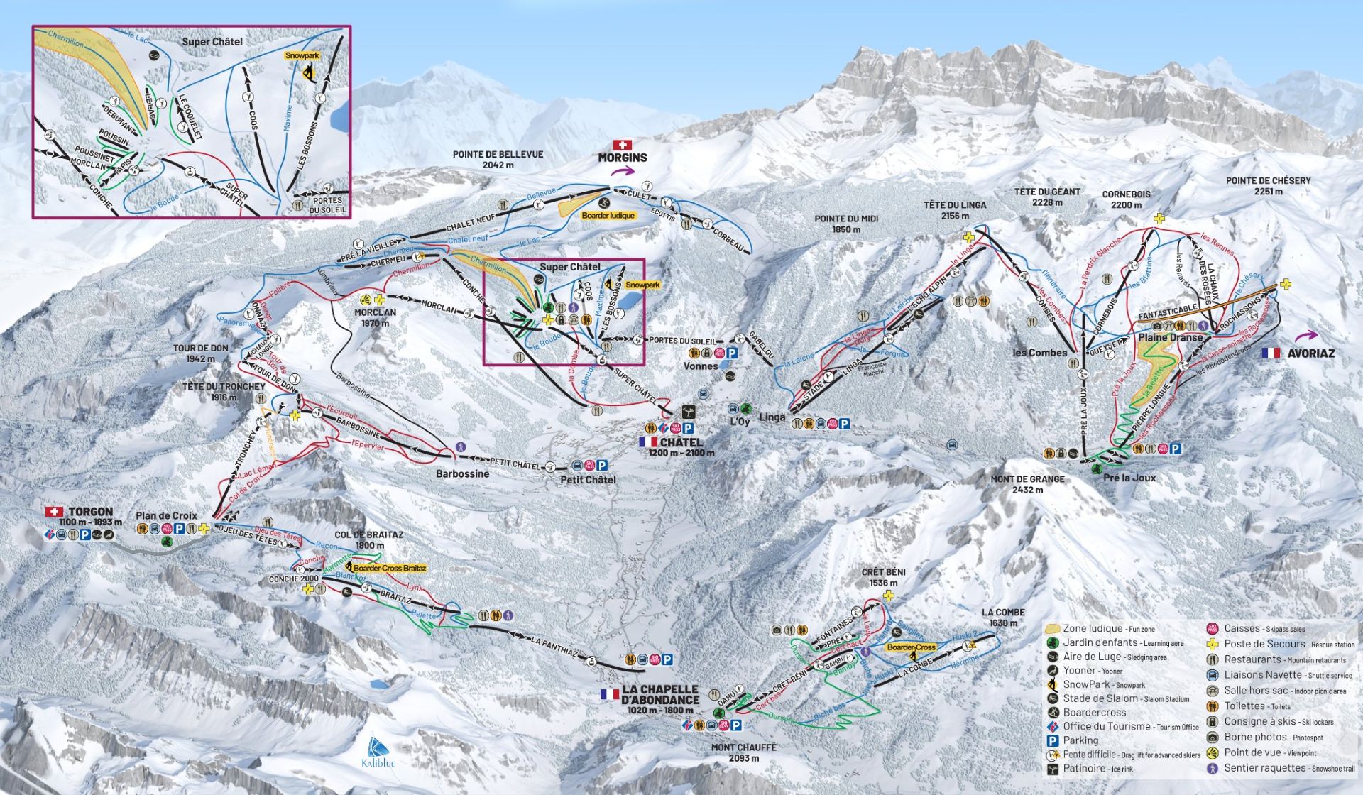 Plan - Espace Liberté
