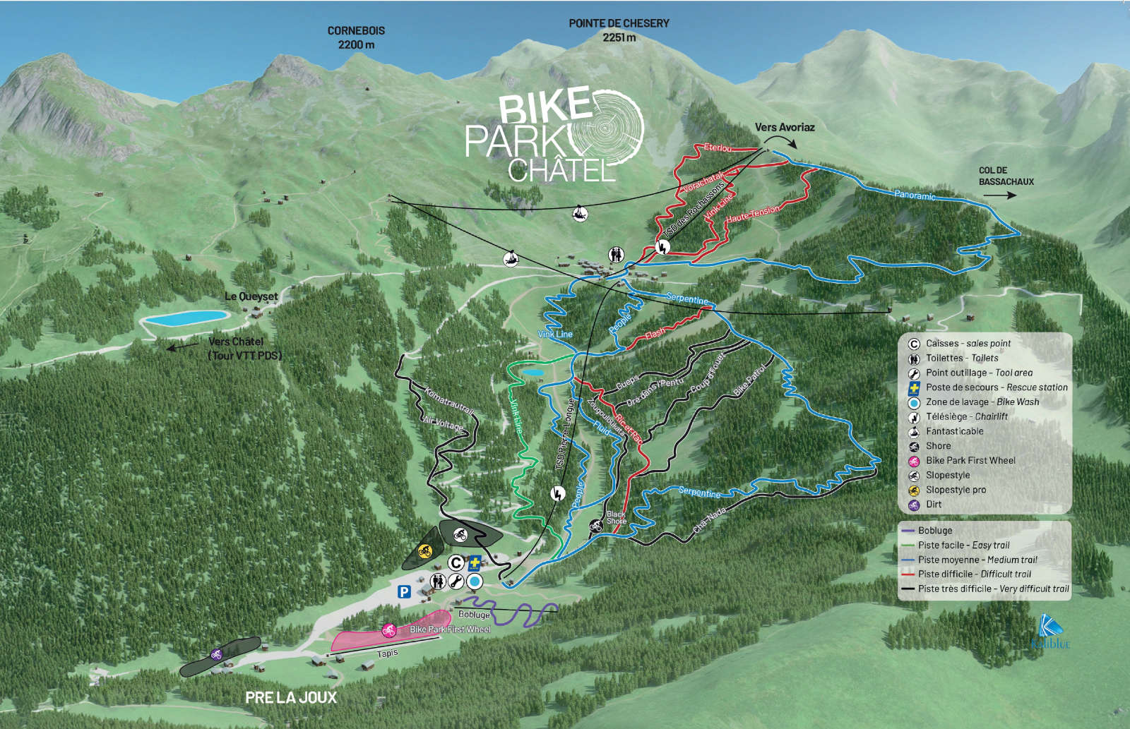 Plan - Espace Liberté