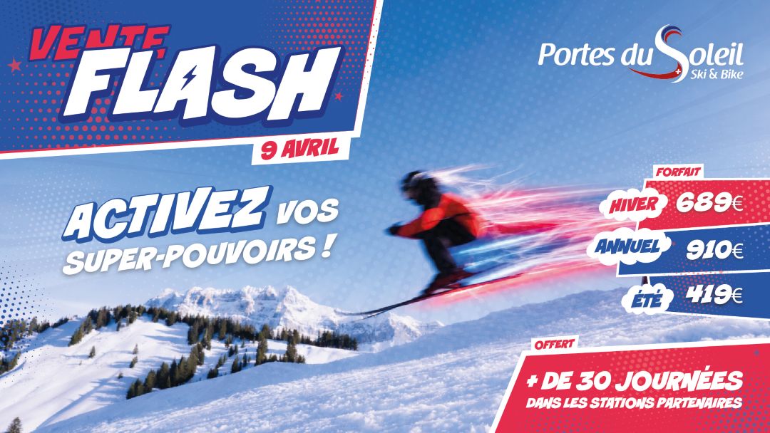 Vente flash Châtel 2026/2027